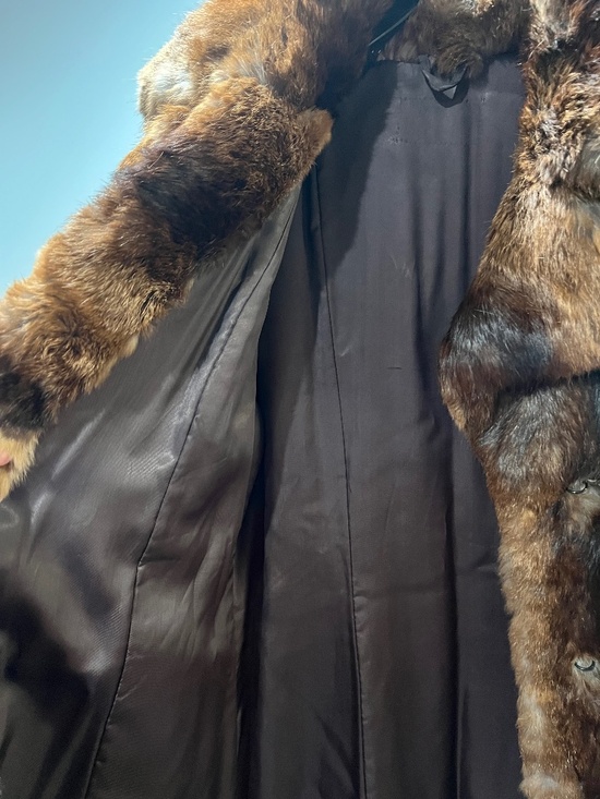 Lord & Taylor Vintage Rabbit Fur Coat - Picture 3 of 14